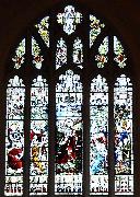 Jean-Baptiste Capronnier Capronnier's east window for the Chapel of St Michael and St George china oil painting artist
